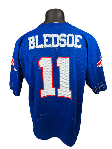 90's Drew Bledsoe New England Patriots Wilson NFL Jersey Size