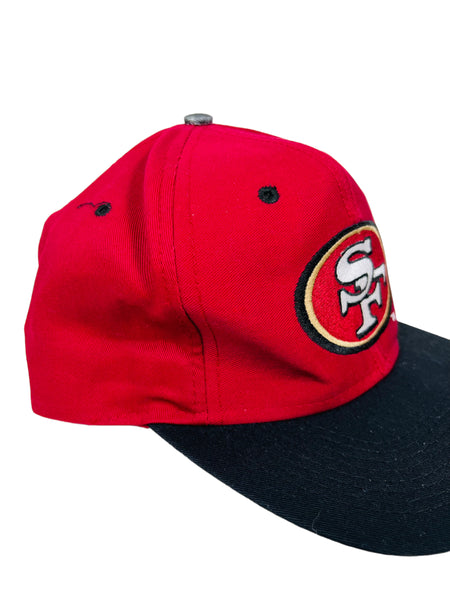 SAN FRANCISCO 49ERS VINTAGE 1990S LOGO 7 SNAPBACK ADULT HAT