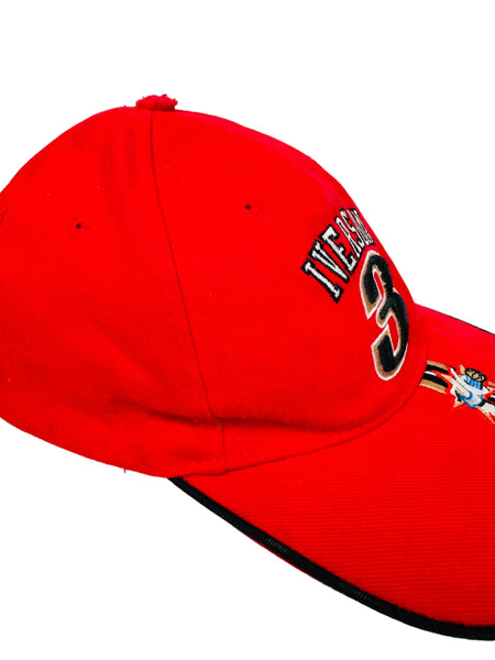 Philadelphia 76ers Iverson キャップ Allen Iverson autographed signed 76ers draft Hat Philadelphia