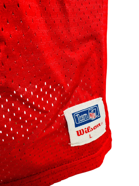 JOE MONTANA KANSAS CITY CHIEFS VINTAGE 1990'S WILSON ADULT JERSEY