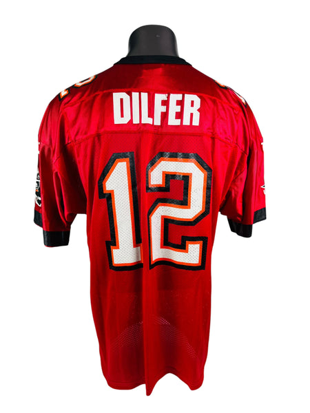 ビンテージ 90s PENALTY メンズM ユニフォーム　タジェレスデコルドバ TRENT DILFER TAMPA BAY BUCCANEERS VINTAGE 1990'S WILSON JERSEY