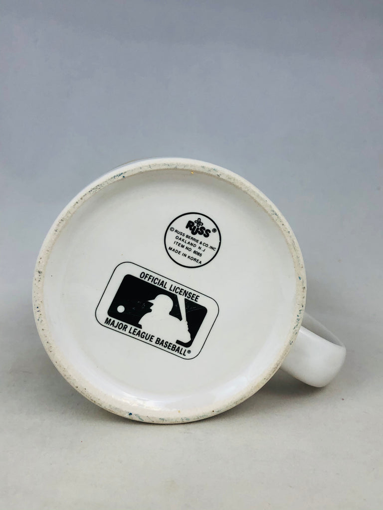 OAKLAND ATHLETICS VINTAGE 1990'S MLB RUSS CERAMIC COFFEE MUG