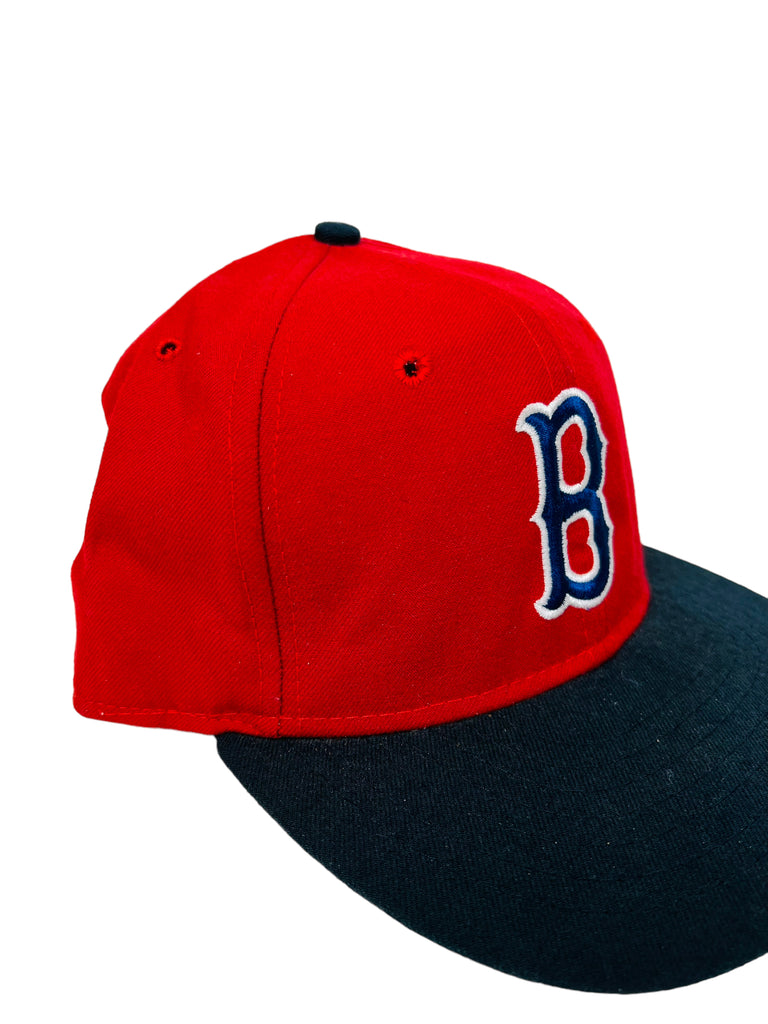 BOSTON RED SOX VINTAGE 1990'S ROMAN FITTED ADULT HAT 7 1/4