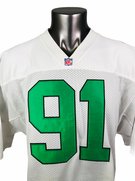 ANDY HARMON PHILADELPHIA EAGLES VINTAGE 1990'S STARTER JERSEY ADULT 52