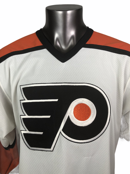 Maillot Vintage Philadelphia Flyers CCM - Taille L - Hockey Sur Glace - Fabriqué Aux USA