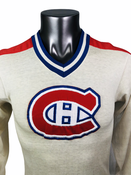MONTREAL CANADIENS VINTAGE 1970'S AUTHENTIC JERSEY ADULT MEDIUM - Bucks  County Baseball Co.