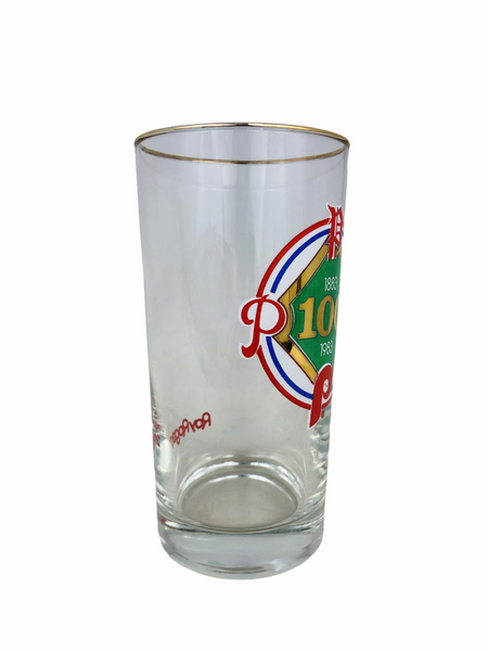 PHILADELPHIA PHILLIES VINTAGE 1983 100TH YEAR ROY ROGERS GLASS