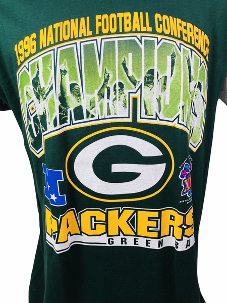 90s Green Bay Packers Division Champs 1996 t-shirt Extra Large - The  Captains Vintage