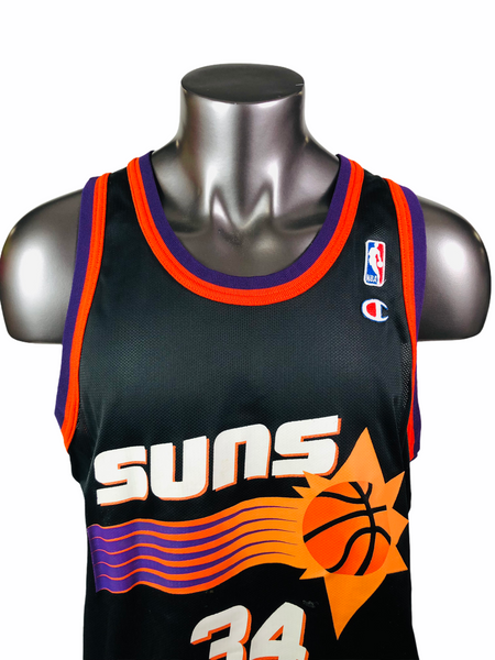 Charles Barkley Signed Suns Authentic Champion Jersey (JSA ALOA)