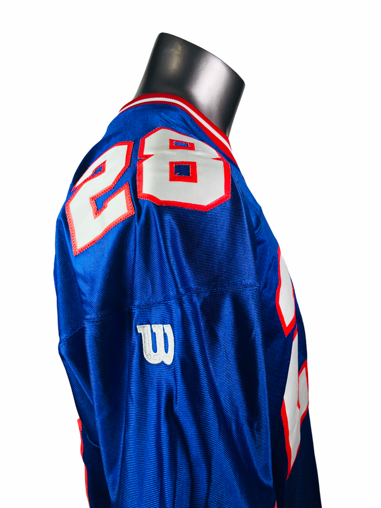 TYRONE WHEATLEY NEW YORK GIANTS VINTAGE 1990'S AUTHENTIC WILSON JERSEY ADULT XL (50)