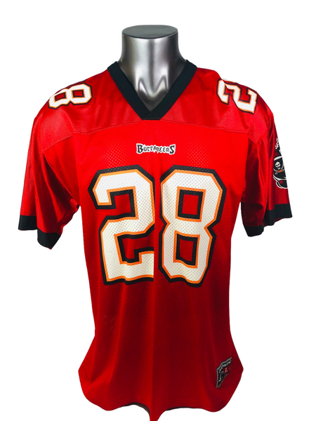 WARRICK DUNN TAMPA BAY BUCCANEERS VINTAGE 1990'S LOGO ATHLETIC JERSEY ADULT LARGE