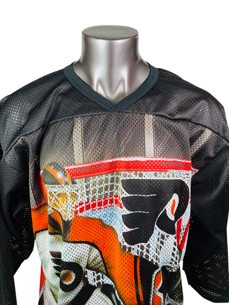 Vintage Retro Philly Hockey Jersey Hoodie, Philadelphia, Flyers Inspired