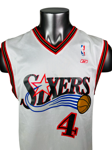 ALLEN IVERSON PHILADELPHIA SIXERS VINTAGE 2000'S ADIDAS JERSEY YOUTH M -  Bucks County Baseball Co.