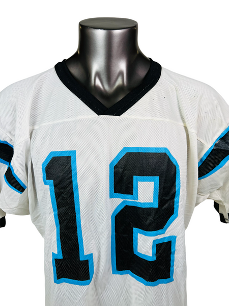 KERRY COLLINS CAROLINA PANTHERS VINTAGE 1990'S WILSON JERSEY ADULT XL -  Bucks County Baseball Co.