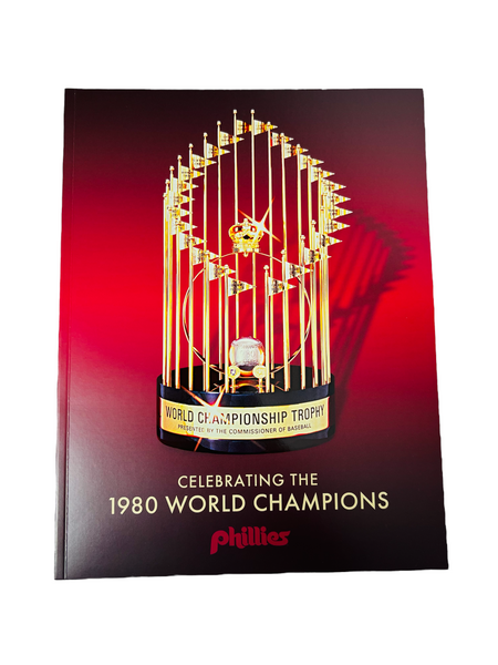 Philadelphia Phillies 1980 World Series Champions Commemorative Team Poster  - Equitable Old-Timers Series 1990