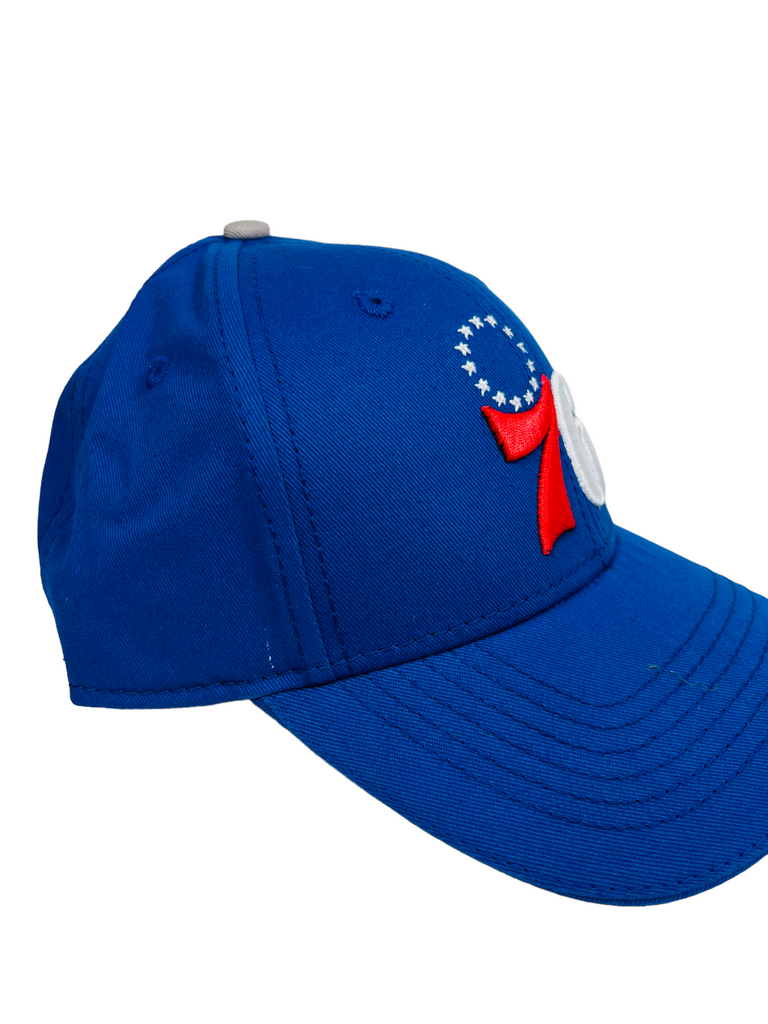 PHILADELPHIA 76ERS RETRO WELCOME TO THE MOMENT STRAPBACK ADULT HAT