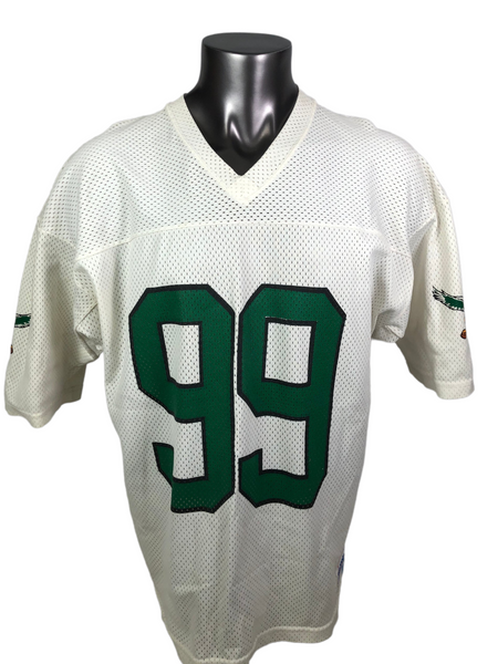 Vintage Jerome Brown #99 Philadelphia Eagles Throwback Green Stitched Jersey