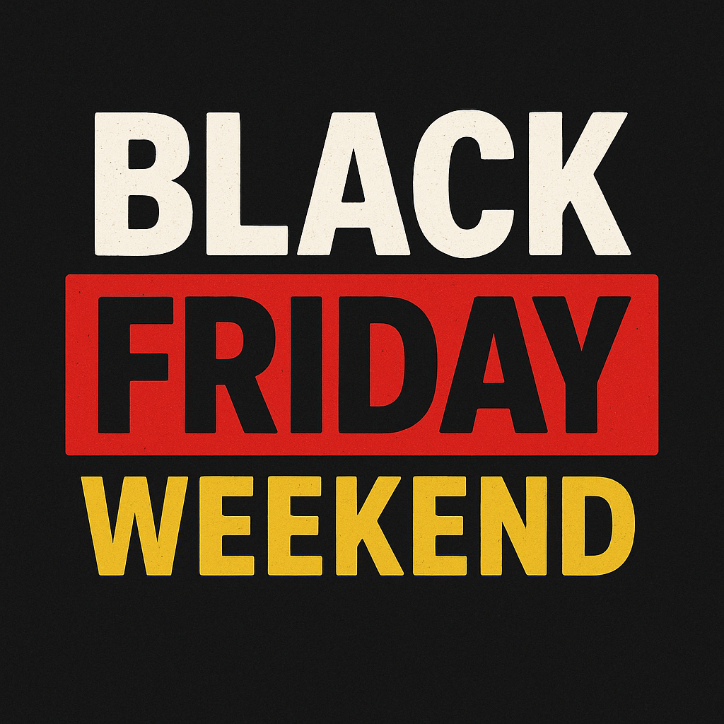 12th Annual Black Friday Weekend Sale
