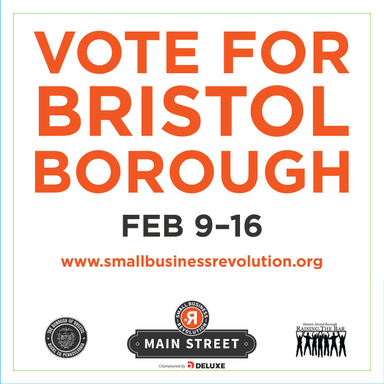 BRISTOL NAMED FINALIST FOR SMALL BUSINESS REVOLUTION