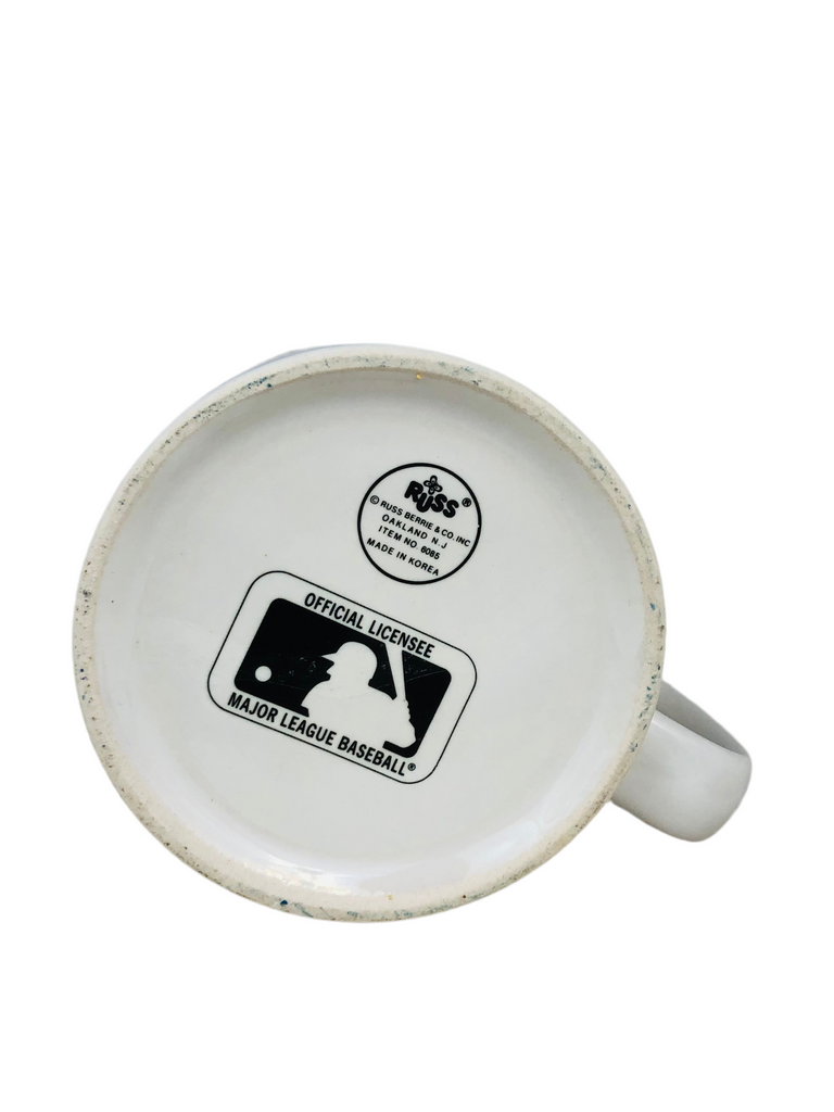 OAKLAND ATHLETICS VINTAGE 1990'S MLB RUSS CERAMIC COFFEE MUG