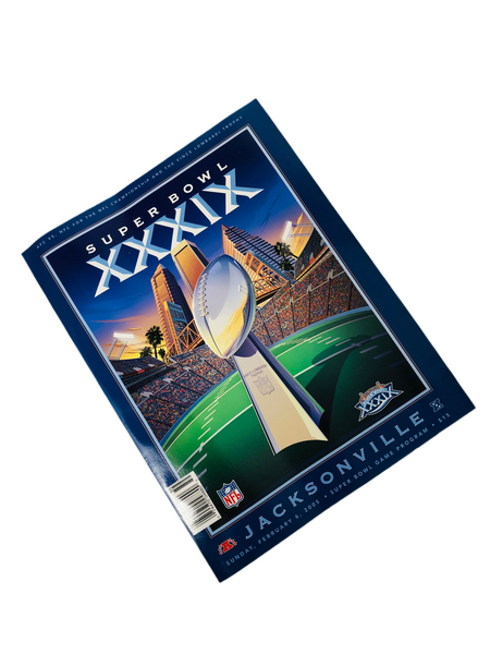 PHILADELPHIA EAGLES VINTAGE 2005 SUPER BOWL XXXIX OFFICIAL PROGRAM