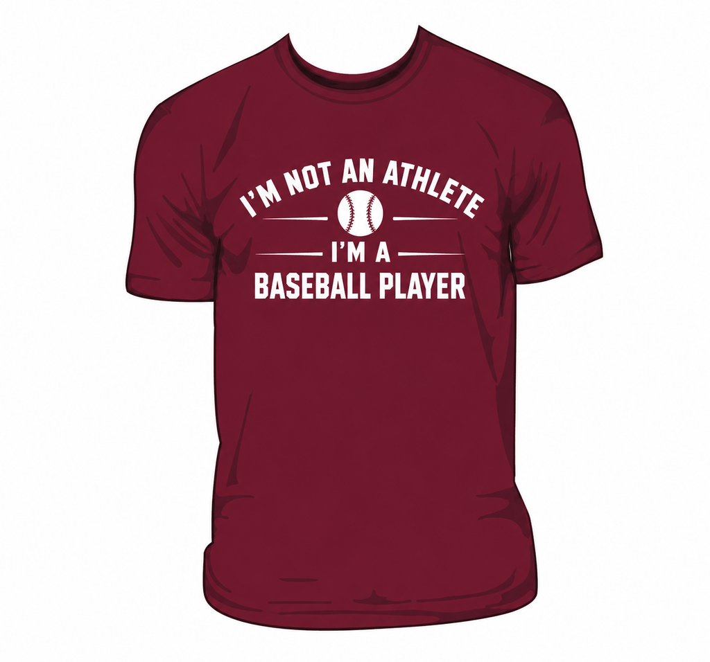 JOHN KRUK PHILLIES NOT AN ATHLETE RETRO ADULT T-SHIRT - PRESALE