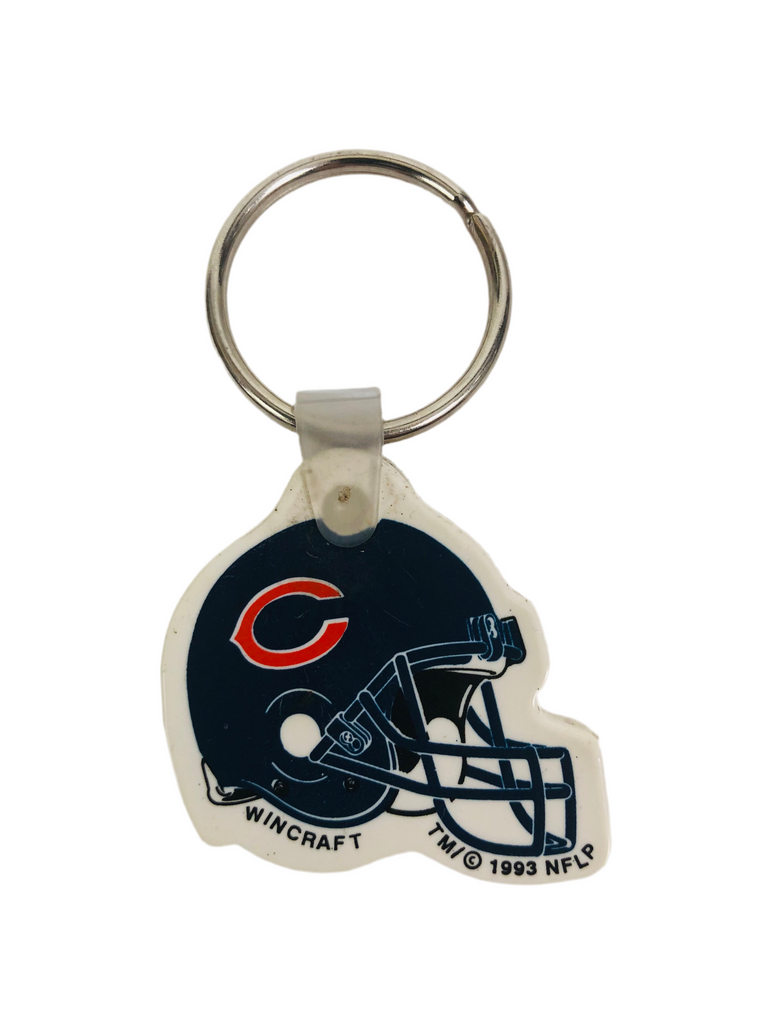 CHICAGO BEARS VINTAGE 1993 NFL HELMET KEYCHAIN