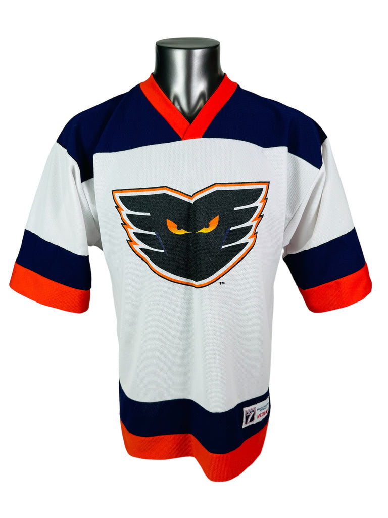 PHILADELPHIA PHANTOMS VINTAGE 1990'S LOGO 7 AHL JERSEY ADULT MEDIUM