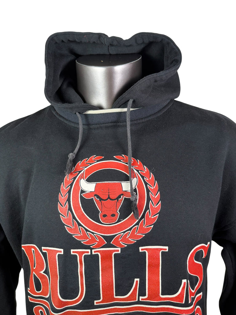 CHICAGO BULLS VINTAGE 1990'S LOGO 7 HOODIE SWEATSHIRT ADULT LARGE
