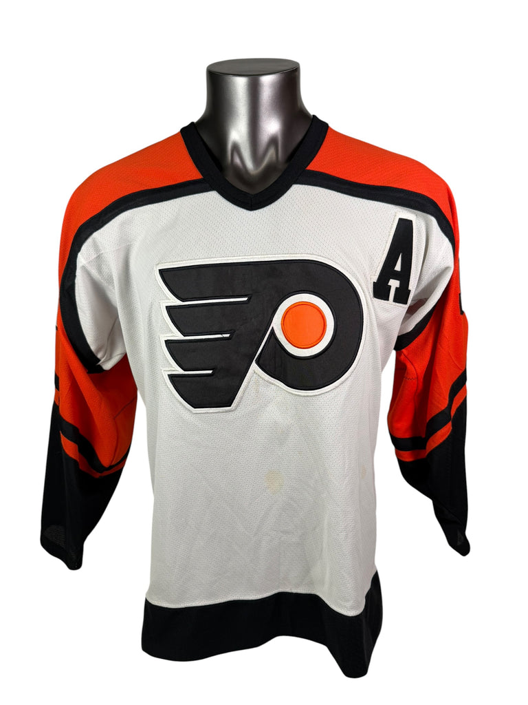 ROD BRIND'AMOUR  PHILADELPHIA FLYERS VINTAGE 1990'S AUTHENTIC STARTER JERSEY ADULT MEDIUM