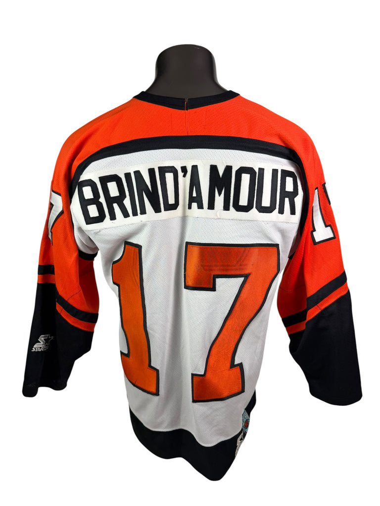ROD BRIND'AMOUR  PHILADELPHIA FLYERS VINTAGE 1990'S AUTHENTIC STARTER JERSEY ADULT MEDIUM