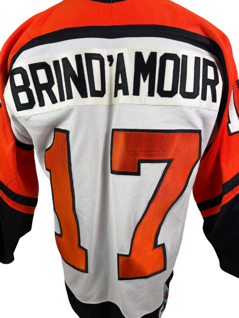 ROD BRIND'AMOUR  PHILADELPHIA FLYERS VINTAGE 1990'S AUTHENTIC STARTER JERSEY ADULT MEDIUM