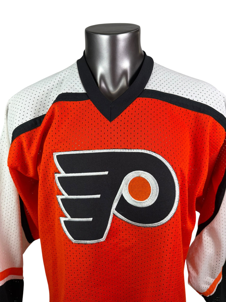 PHILADELPHIA FLYERS VINTAGE 1980'S CCM JERSEY ADULT XL