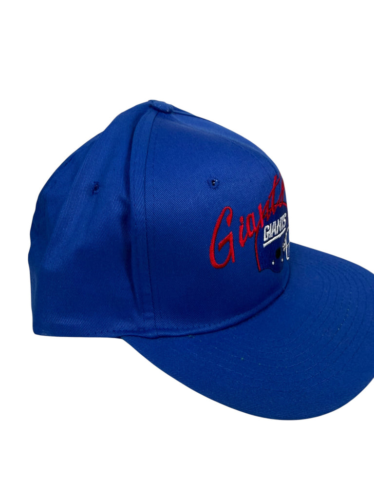 NEW YORK GIANTS VINTAGE 1990'S TEAM NFL AJD SNAPBACK ADULT HAT DEADSTOCK