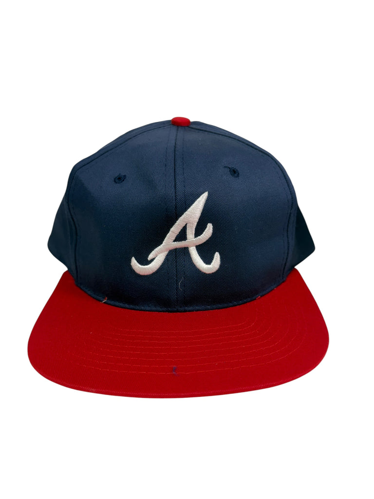 ATLANTA BRAVES VINTAGE 1990'S  MLB SNAPBACK ADULT HAT - DEADSTOCK