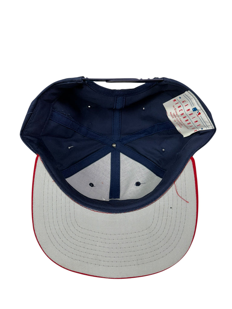 ATLANTA BRAVES VINTAGE 1990'S  MLB SNAPBACK ADULT HAT - DEADSTOCK