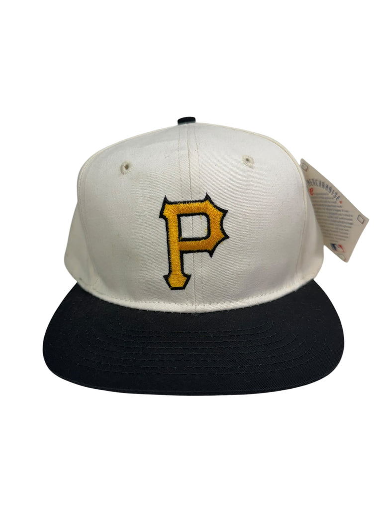 PITTSBURGH PIRATES VINTAGE 1990'S DREW PEARSON SNAPBACK ADULT HAT - DEADSTOCK
