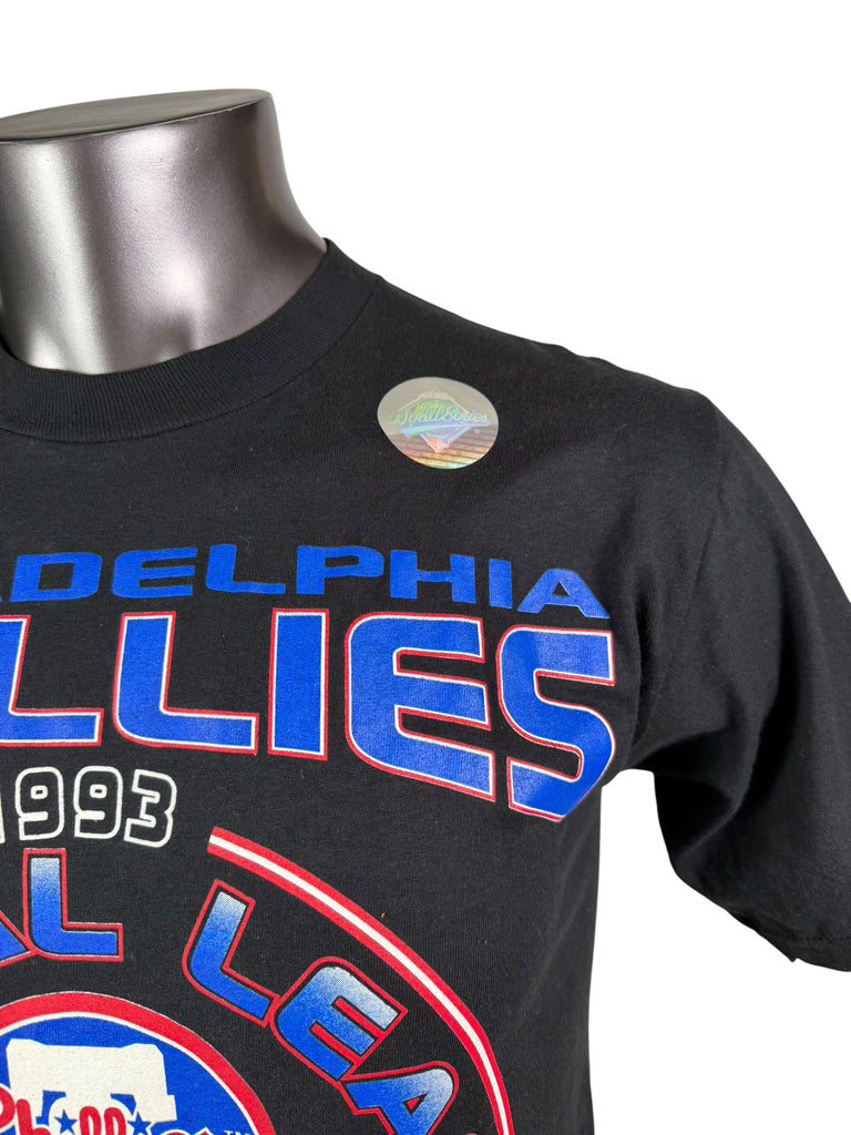PHILADELPHIA PHILLIES VINTAGE 1993 WORLD SERIES JERZEES T-SHIRT MEDIUM