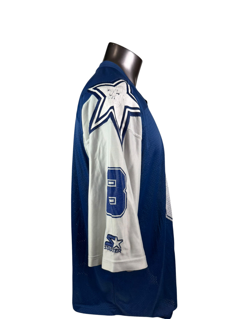 TROY AIKMAN DALLAS COWBOYS VINTAGE 1990'S STARTER JERSEY ADULT XL