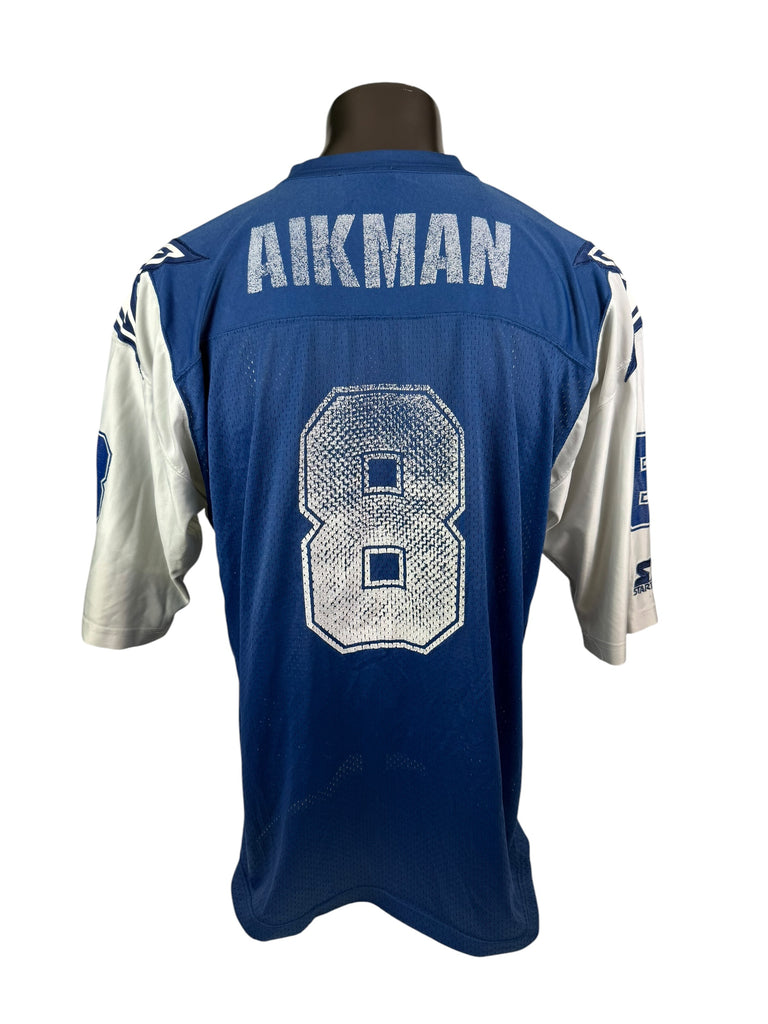 TROY AIKMAN DALLAS COWBOYS VINTAGE 1990'S STARTER JERSEY ADULT XL