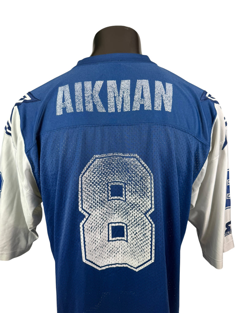 TROY AIKMAN DALLAS COWBOYS VINTAGE 1990'S STARTER JERSEY ADULT XL