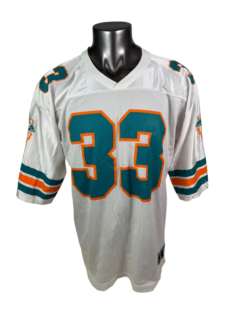 KARIM ABDUL-JABBAR MIAMI DOLPHINS VINTAGE 1990'S STARTER JERSEY ADULT XL