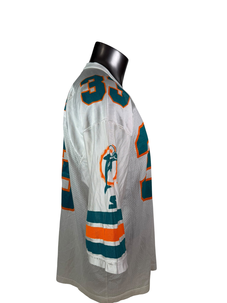 KARIM ABDUL-JABBAR MIAMI DOLPHINS VINTAGE 1990'S STARTER JERSEY ADULT XL