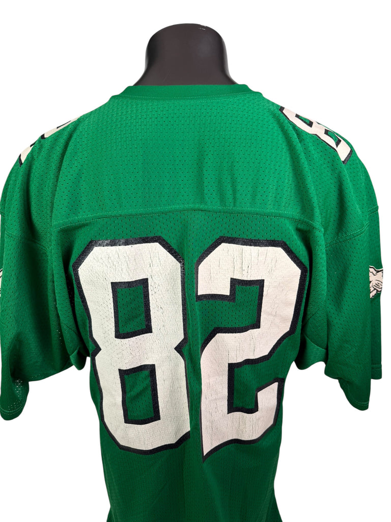 MIKE QUICK PHILADELPHIA EAGLES VINTAGE 1980'S RUSSELL ATHLETIC JERSEY ADULT LARGE