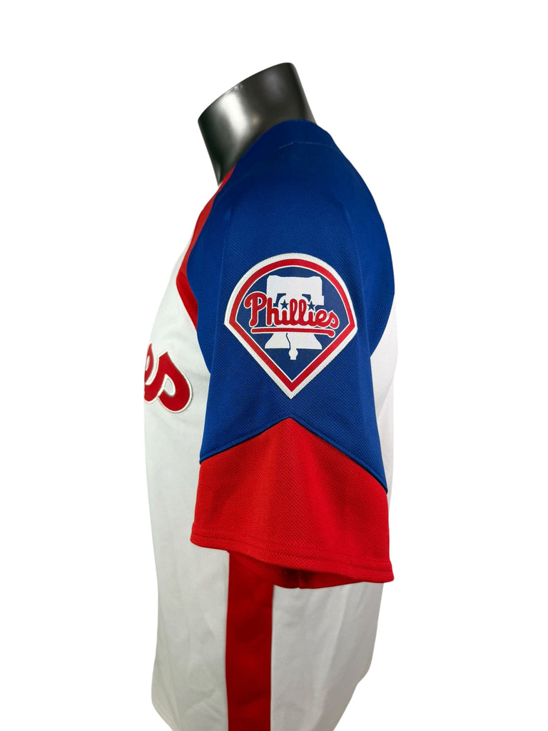 CHASE UTLEY PHILADELPHIA PHILLIES VINTAGE 2000'S MAJESTIC JERSEY ADULT SMALL