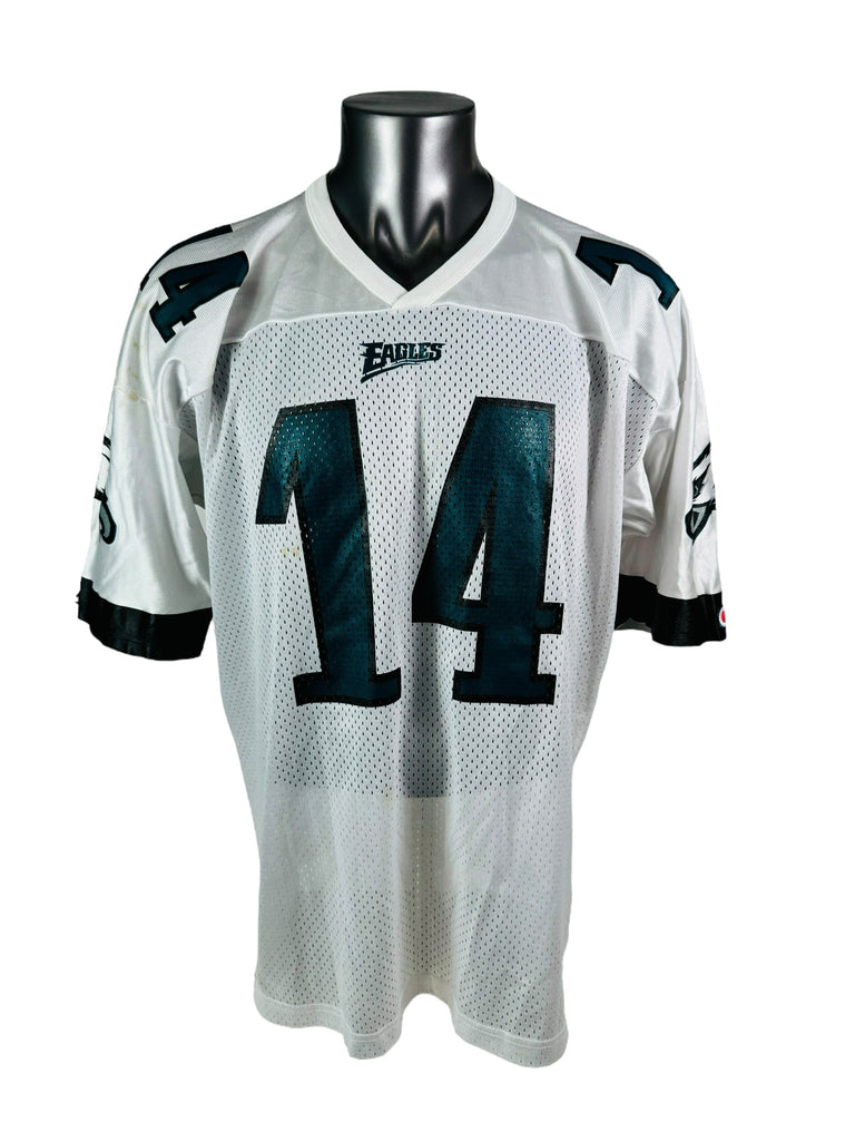 TY DETMER PHILADELPHIA EAGLES VINTAGE 1990'S CHAMPION JERSEY ADULT 52