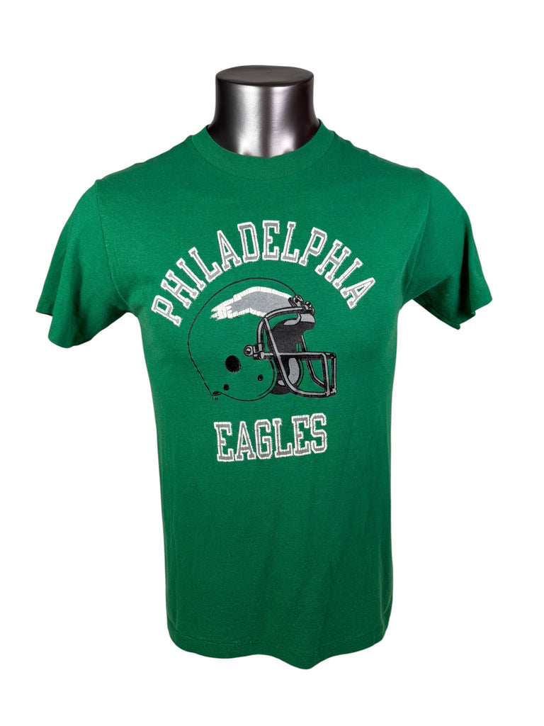 PHILADELPHIA EAGLES VINTAGE 1990'S KELLY GREEN T-SHIRT ADULT LARGE