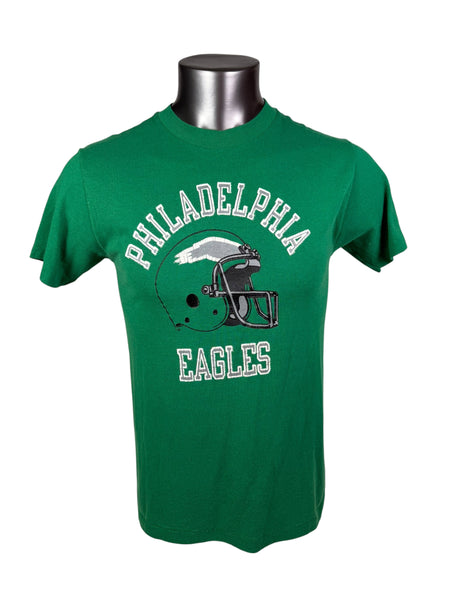 PHILADELPHIA EAGLES VINTAGE 1990'S KELLY GREEN T-SHIRT ADULT LARGE
