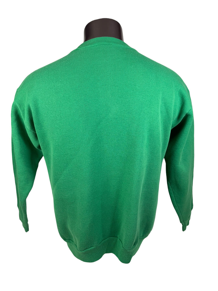 PHILADELPHIA EAGLES VINTAGE 1990'S KELLY GREEN CREW SWEATSHIRT ADULT LARGE