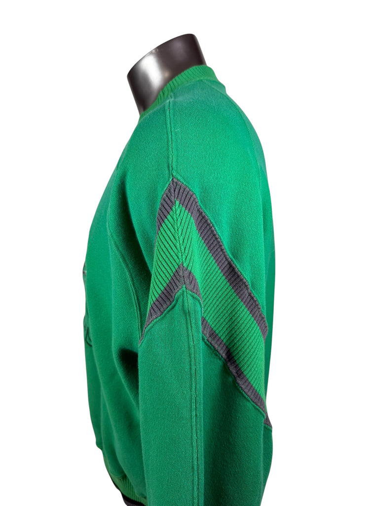 PHILADELPHIA EAGLES VINTAGE 1990'S KELLY GREEN THE GAME TEAM NFL CREW SWEATSHIRT ADULT LARGE
